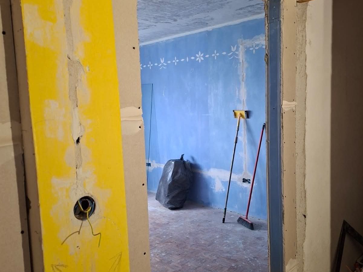 Pregradni zidovi suhom gradnjom — adaptacija stana