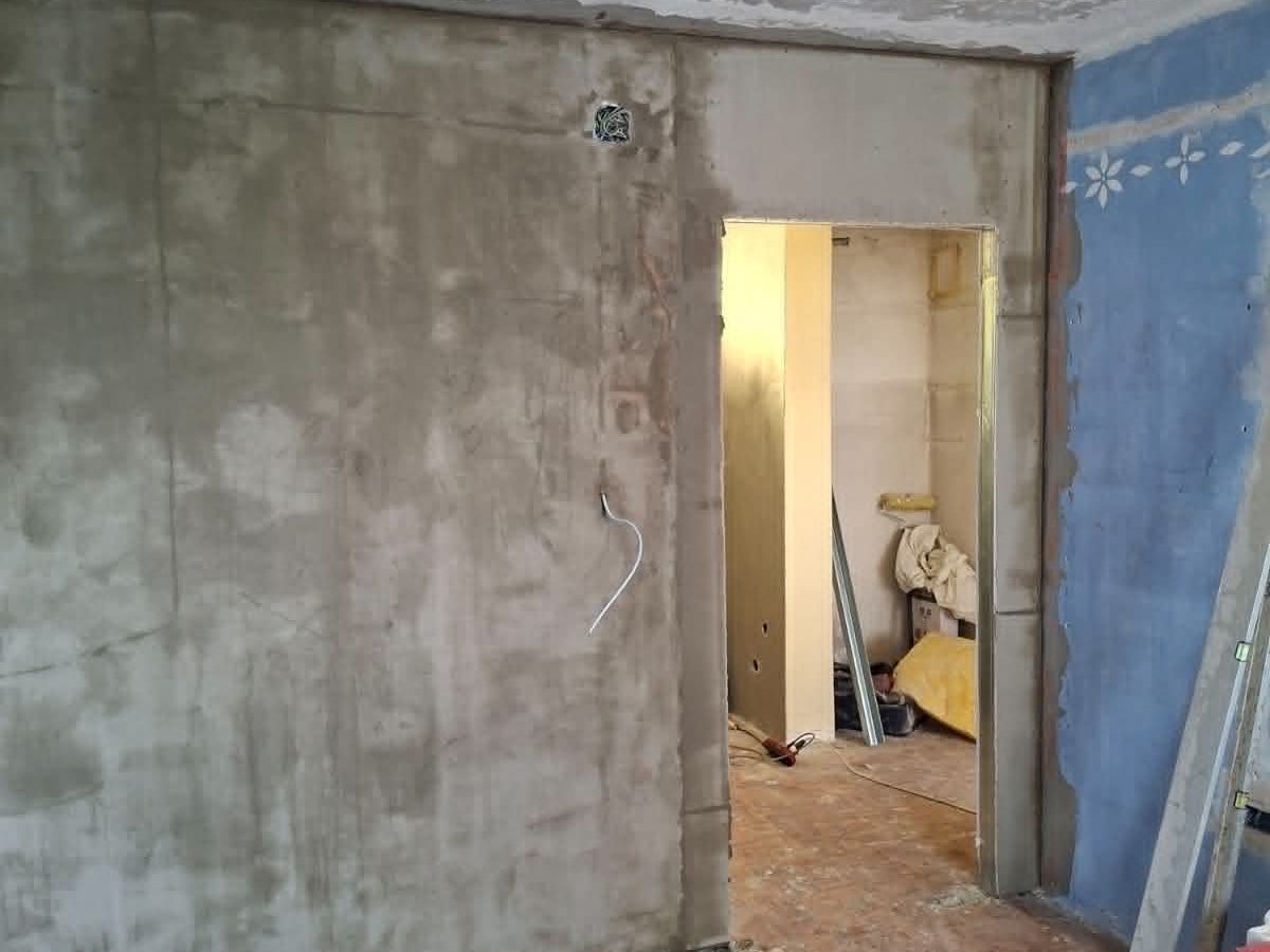 Žbukanje i priprema zidova — adaptacija